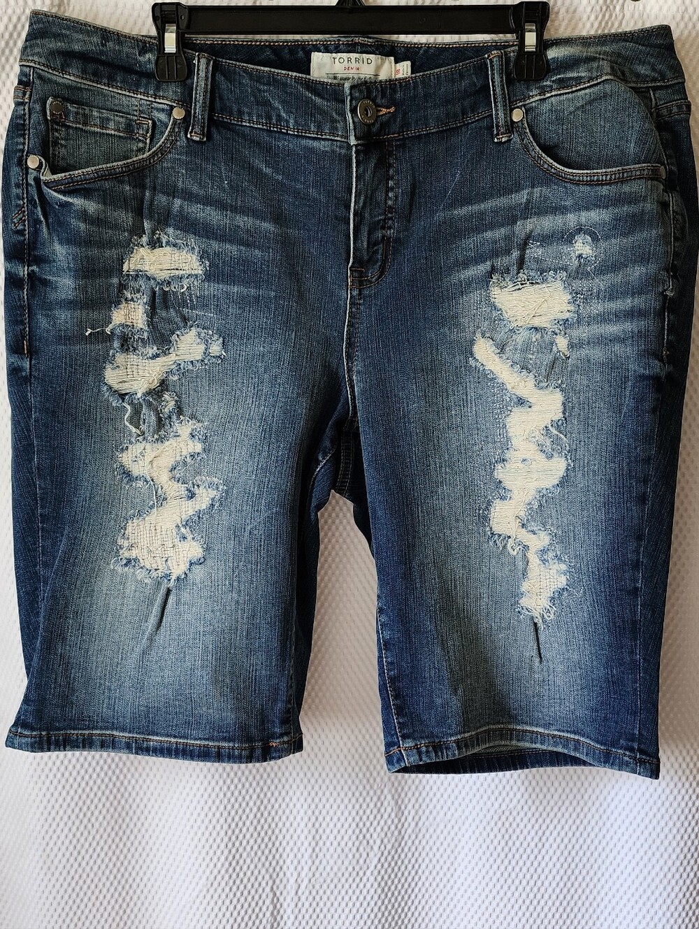 Torrid Denim Bermuda Shorts